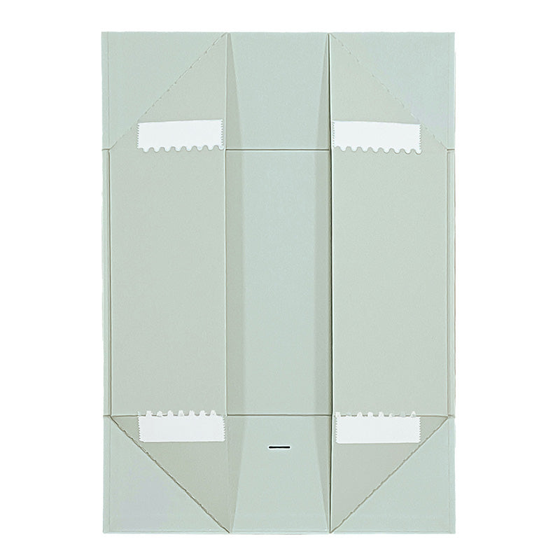 Magneetdoos met strik - A4 - Pastelgroen mat gelamineerd - Couture