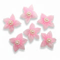 Organza Flowers Lilac – 100 pieces