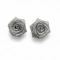 Silver Roses (Large) 35mm per 40 pieces