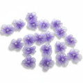Organza Flowers Lilac 25mm per 100 pieces