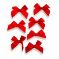 Satin Bow – Red (20x40mm) per 50 pieces