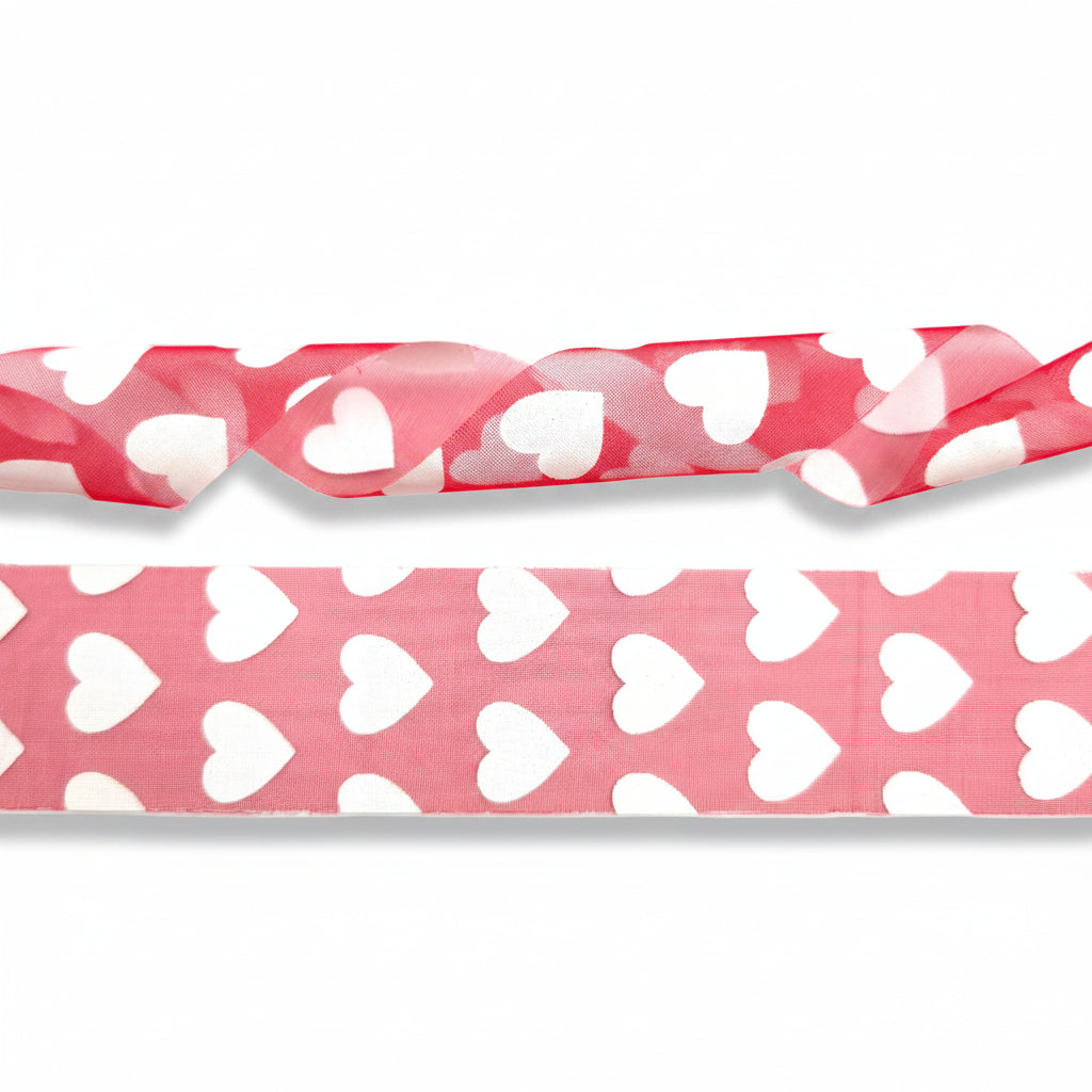 Organza Ribbon with Satin Edge 25mm – 25m Roll