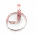 Satin ribbon "baby head" girl 16mm pink