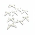 Small Ecru Bows (20x30mm)