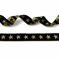 Satin Ribbon with Zebra Print – 25mm per 25 meters.