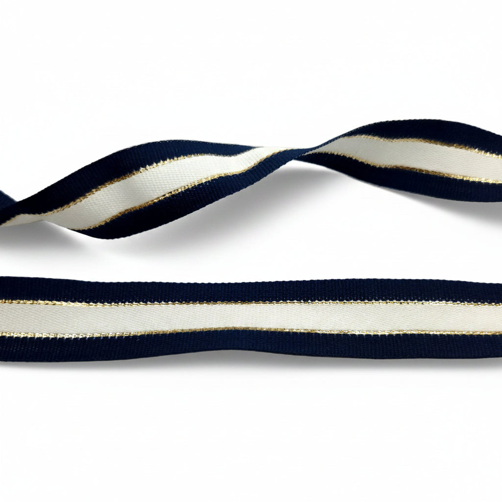 Satin Ribbon with Zebra Print – 25mm per 25 meters.