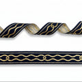 Satin Ribbon with Zebra Print – 25mm per 25 meters.