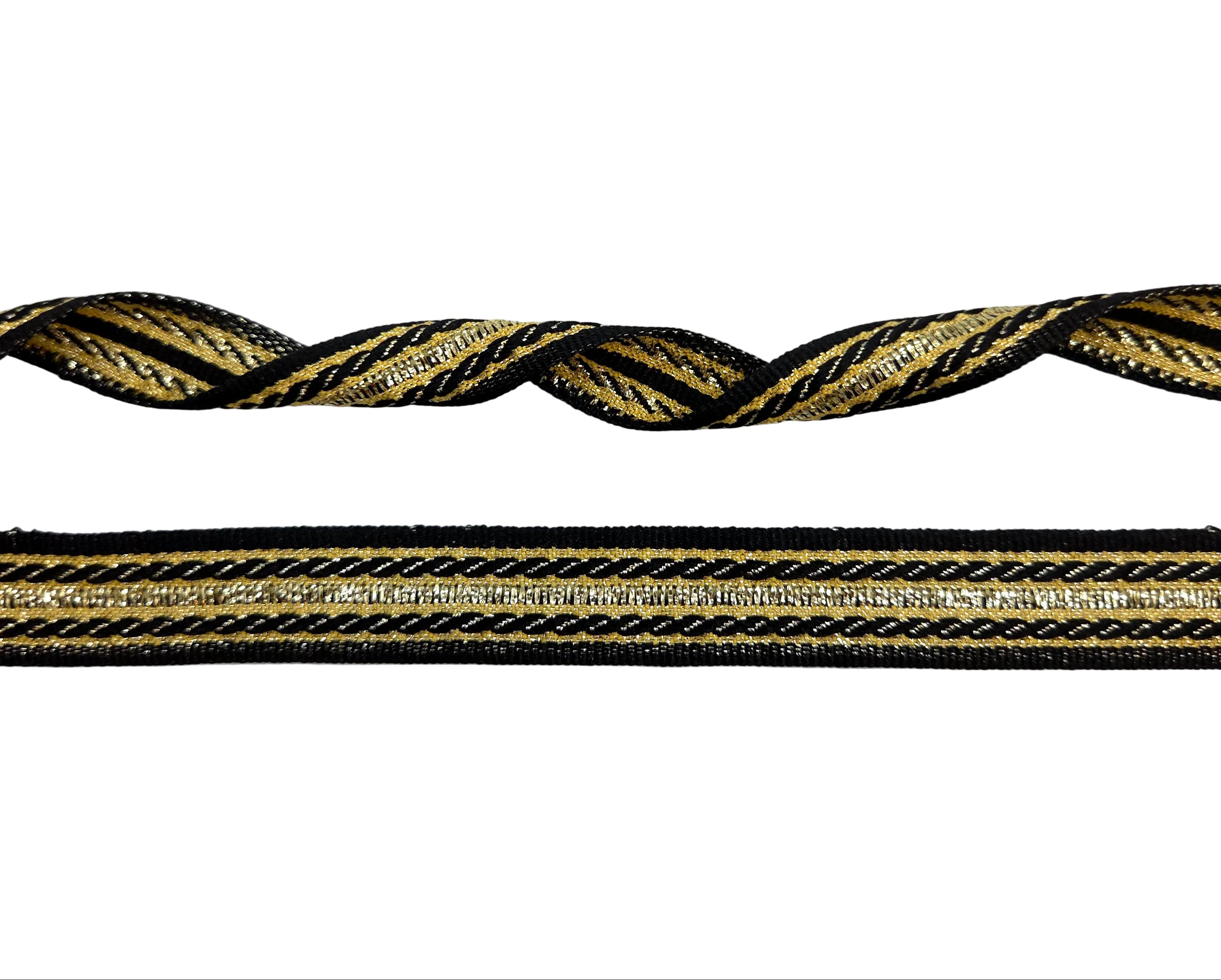 Satin Ribbon with Zebra Print – 25mm per 25 meters.
