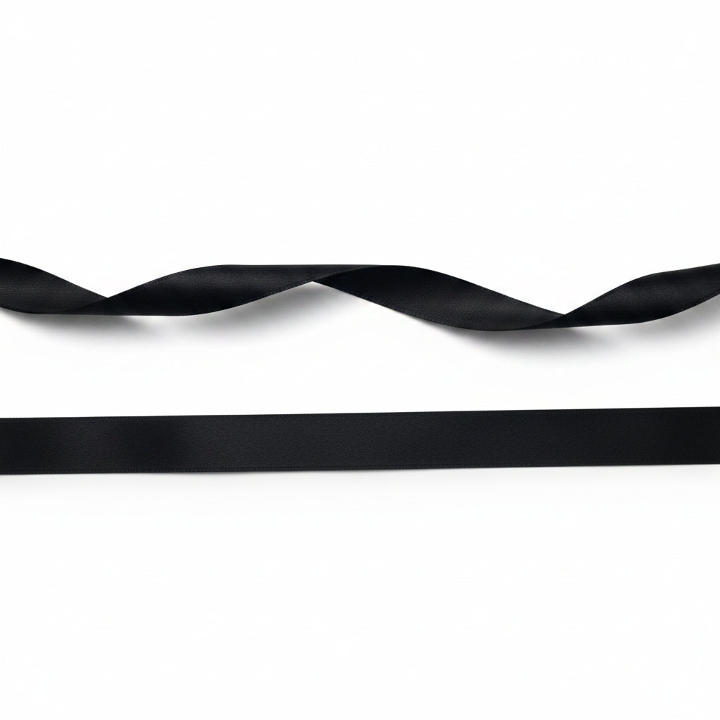 15mm Luxury white satin ribbon printed with footballs per 25 meters