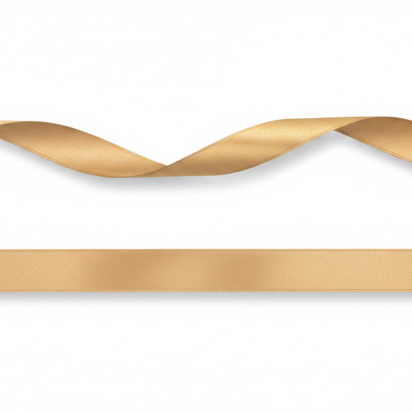 15mm Luxury white satin ribbon printed with footballs per 25 meters