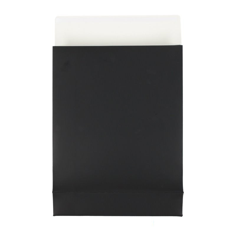 Geschenkzakken papier - Zwart mat gelamineerd - Blokbodem - Cachet FSC®