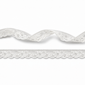 Satin Ribbon with Zebra Print – 25mm per 25 meters.