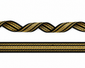 Satin Ribbon with Zebra Print – 25mm per 25 meters.