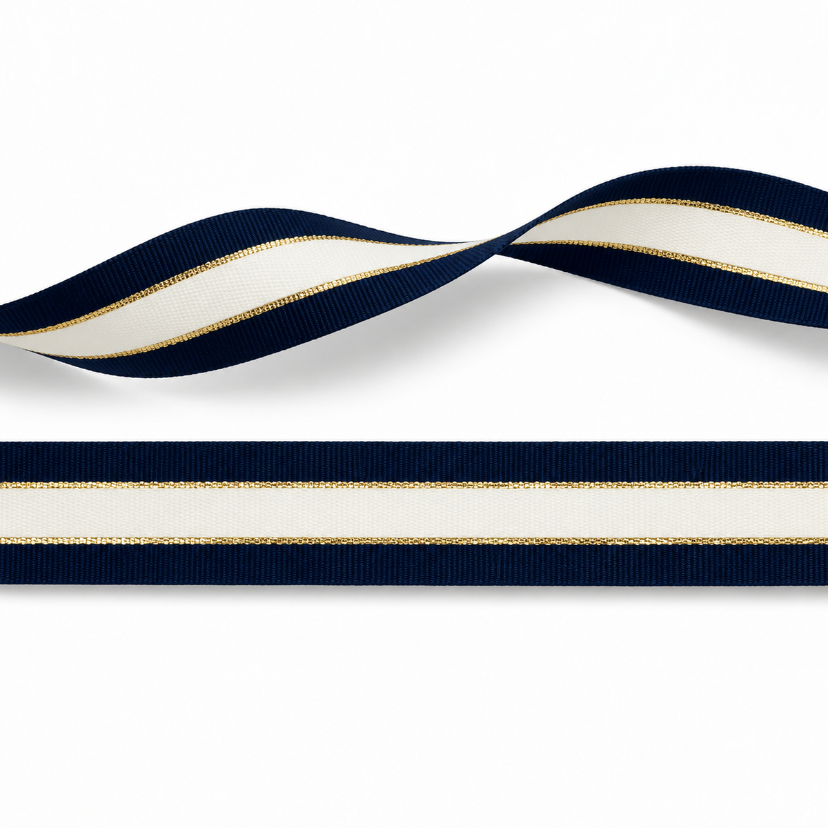Satin Ribbon with Zebra Print – 25mm per 25 meters.