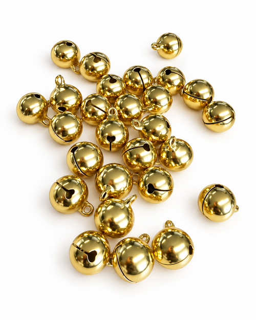 Jingle bells – in Gold and Silver color (50 pieces)
