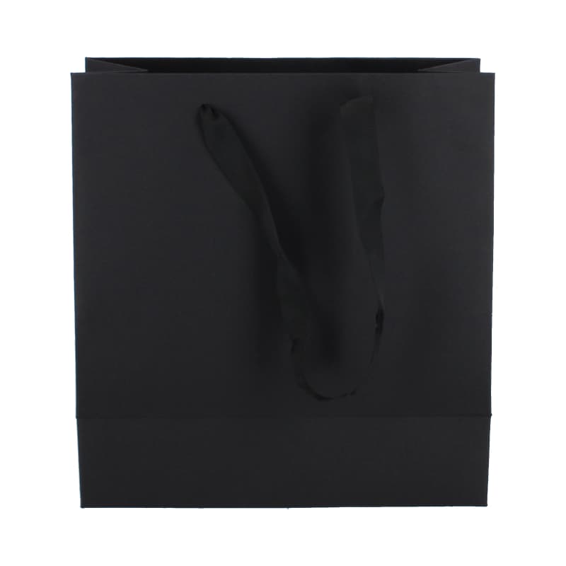 Papieren draagtassen - A5 - Zwart kraft - Couture