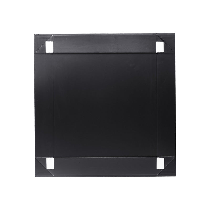 Magneetdoos met strik - XXL - Zwart mat gelamineerd - Couture