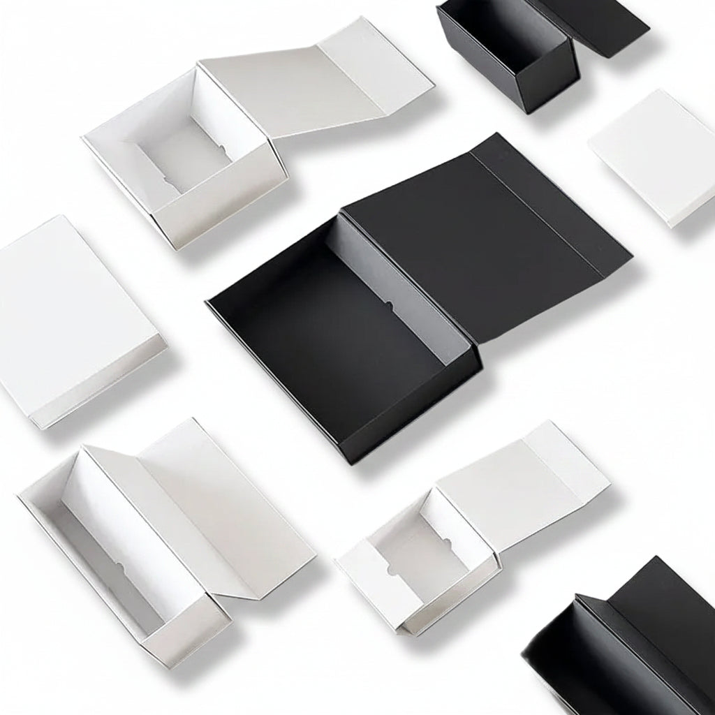 Magneetdoos - Zwart kraft - Elegant+ FSC®